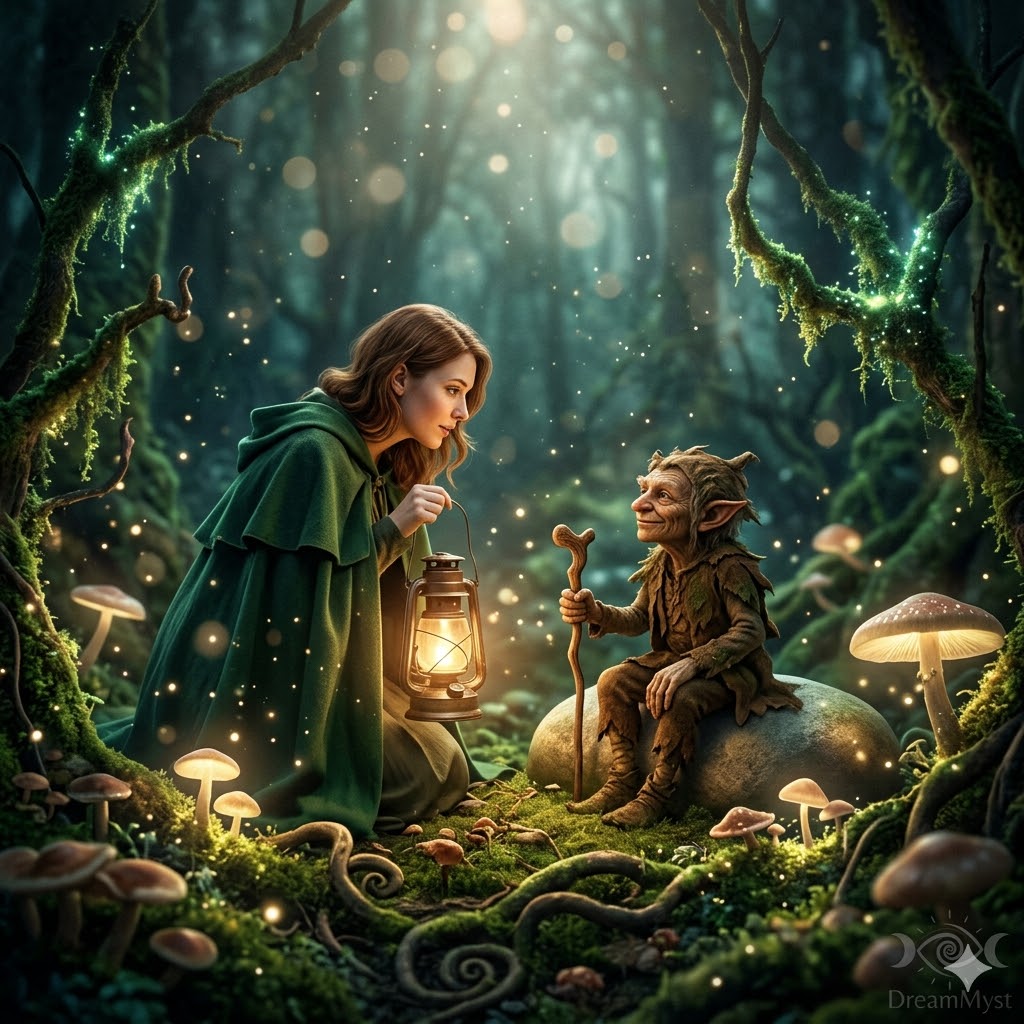 Soñar que le pregunto a un duende de dónde es