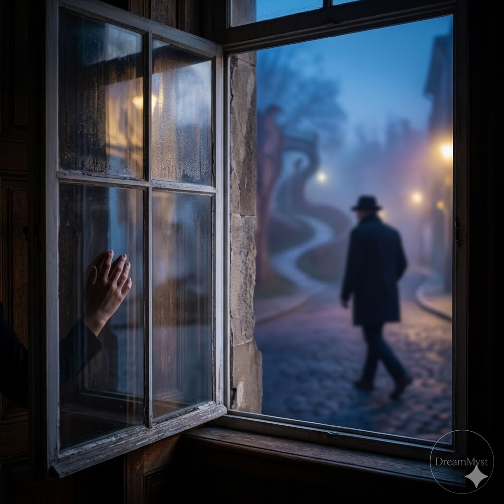 Soñar con ver pasar a un hombre desde la ventana