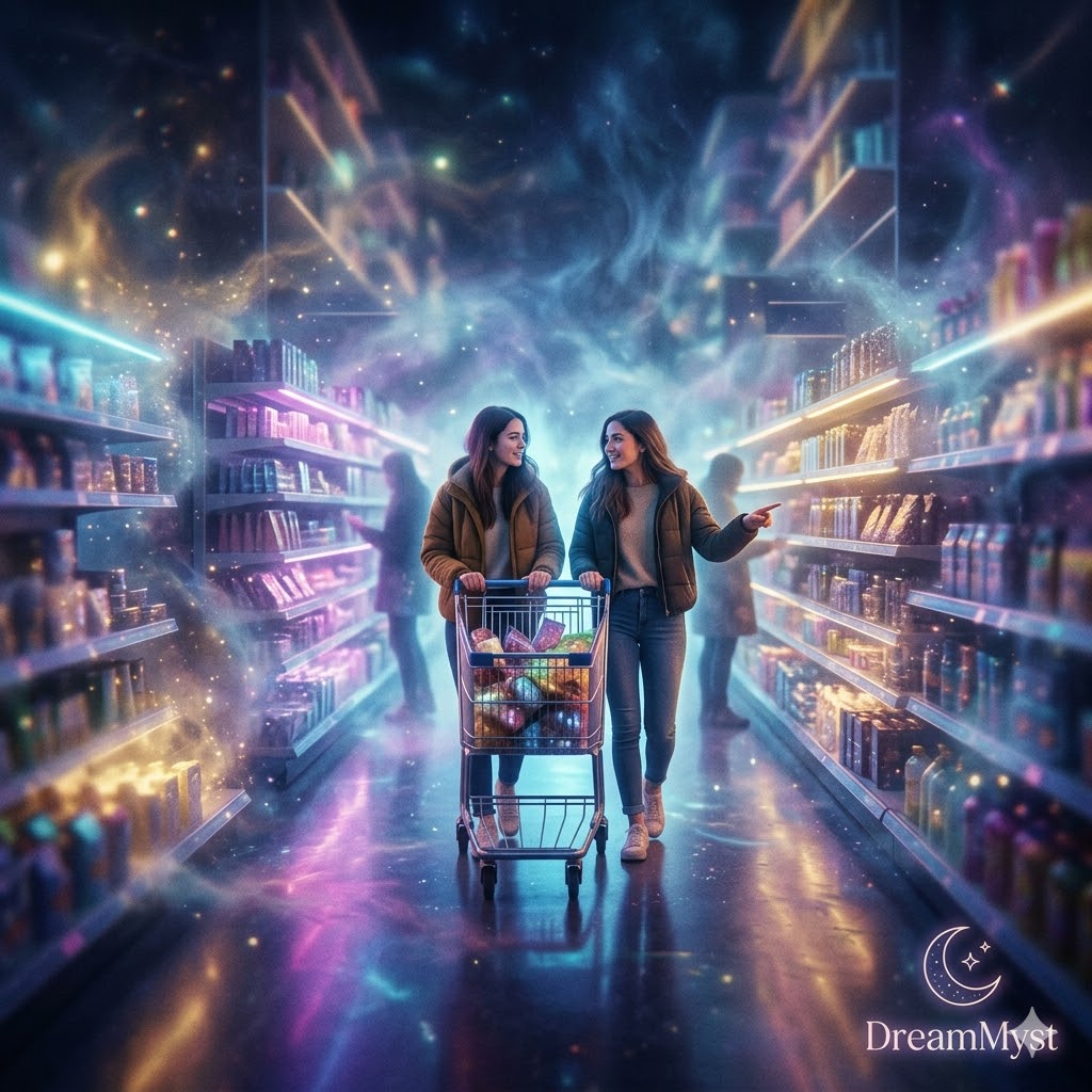 Soñar que estoy en el supermercado con mi hermana