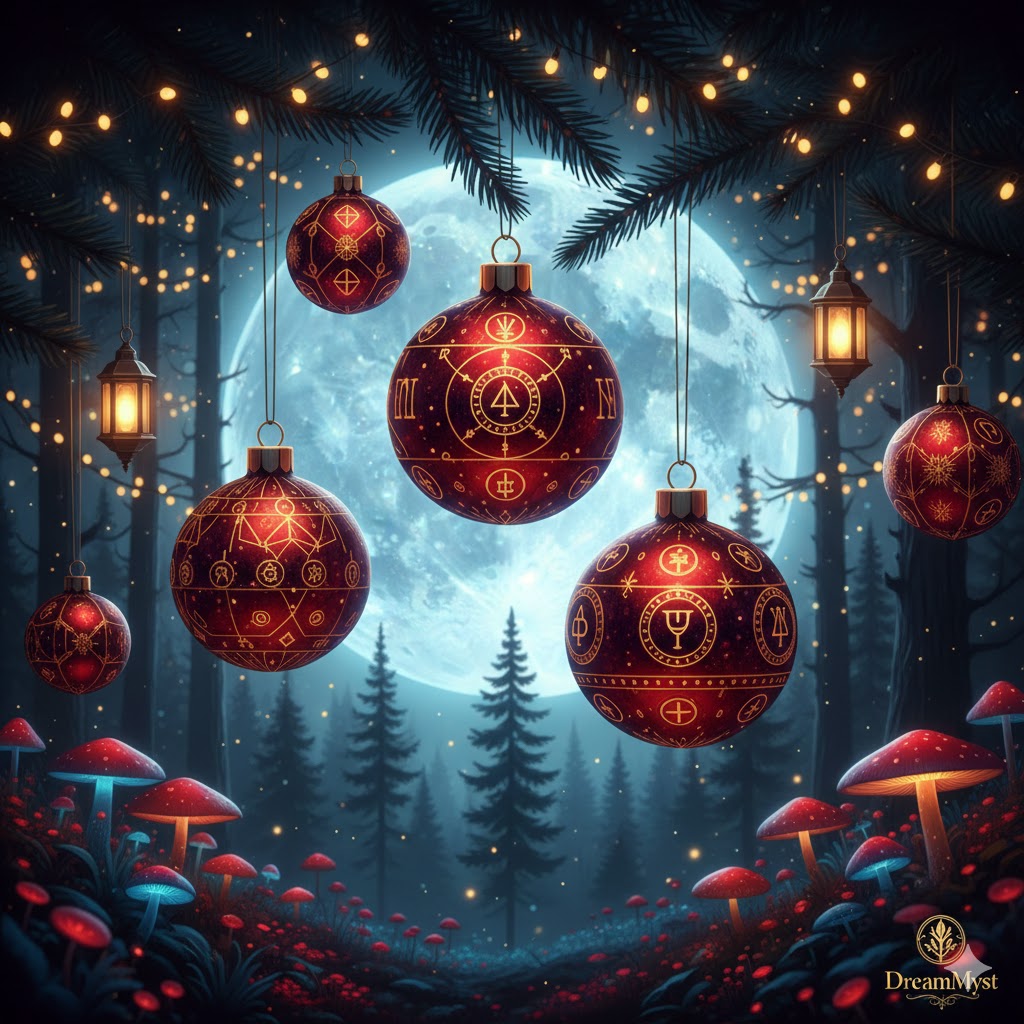Soñar con bolas de navidad rojas