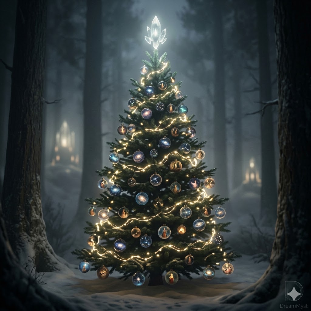 Soñar con un árbol de navidad con adornos