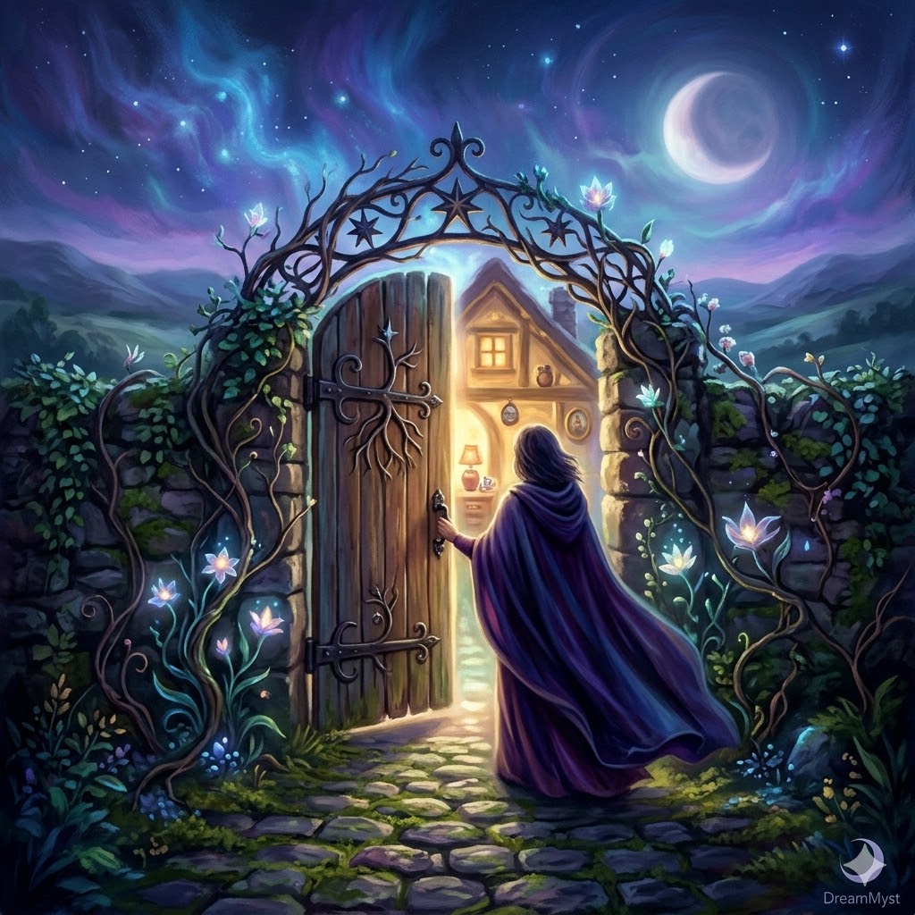 Soñar que abro el portal de la casa de mi madre