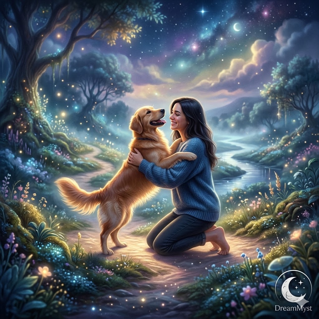 Soñar que me reencuentro con mi perro ya fallecido